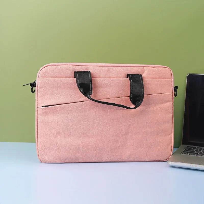 Anti-cut Premium Quality Laptop Office and Shoulder Bags - Pink