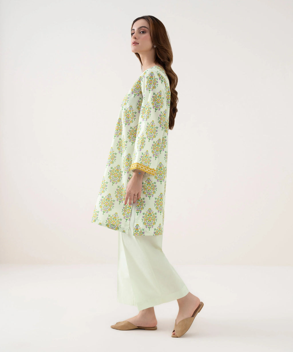 Embroidered Cambric Shirt