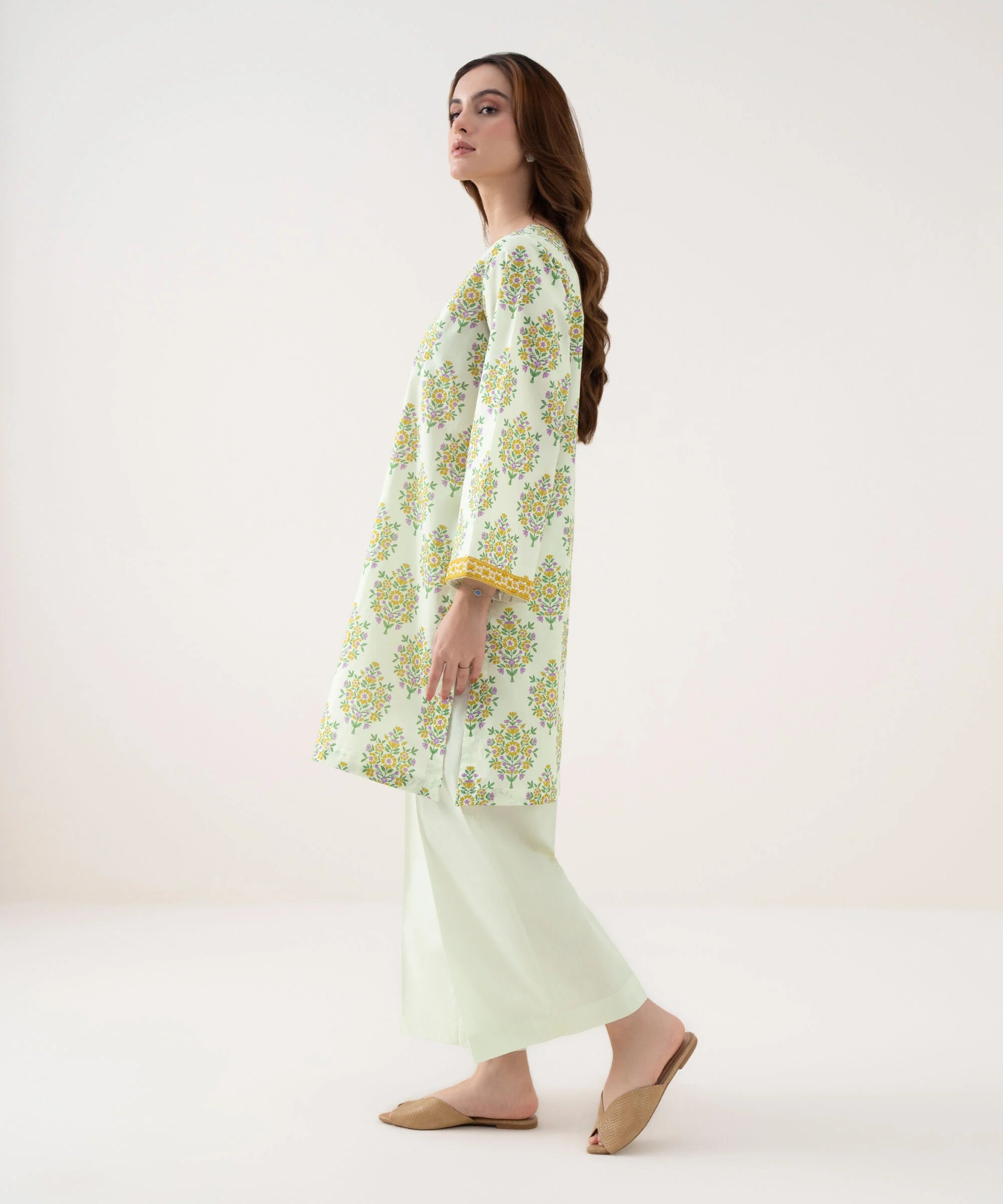 Embroidered Cambric Shirt