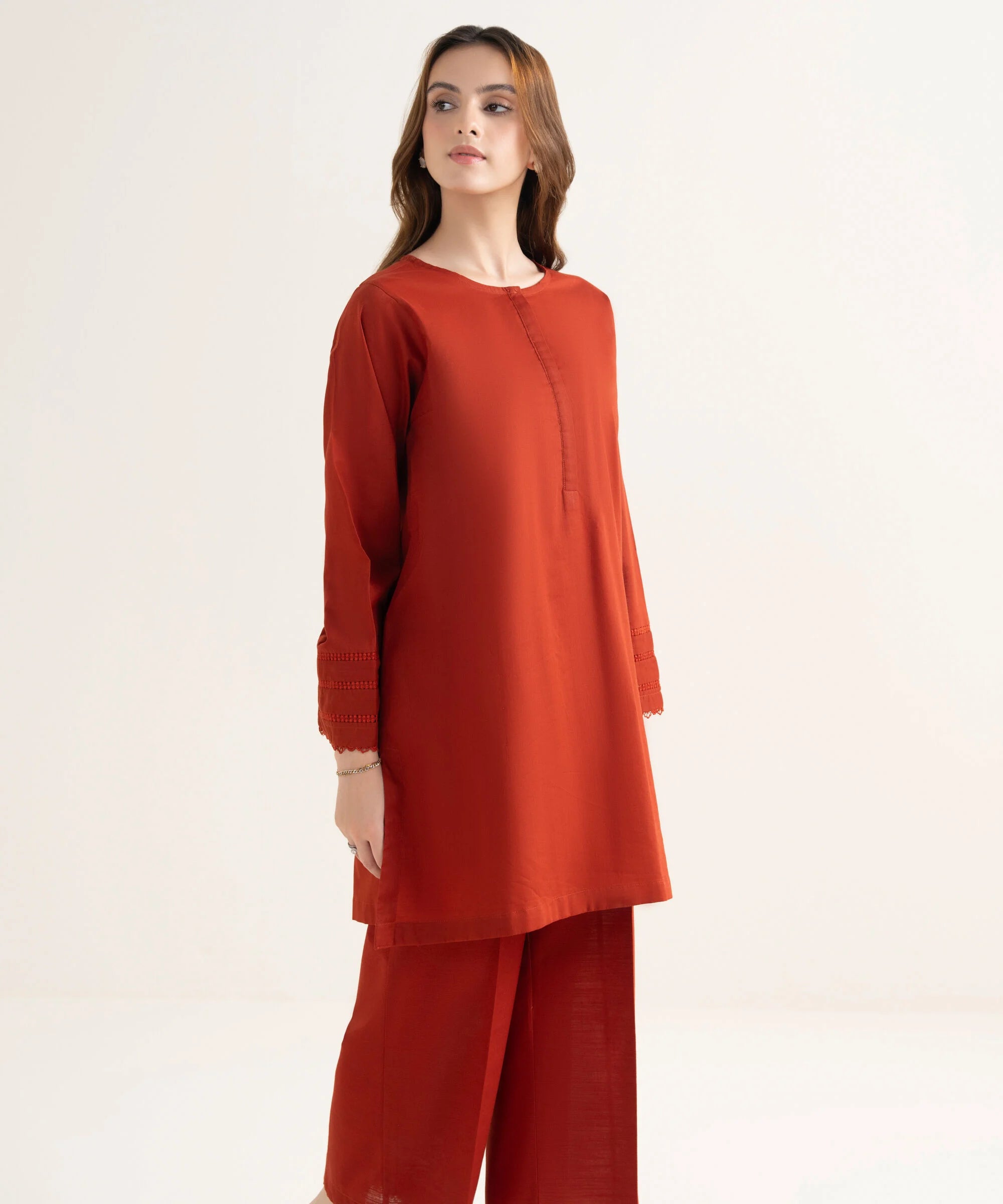 Solid Light Khaddar Shirt
