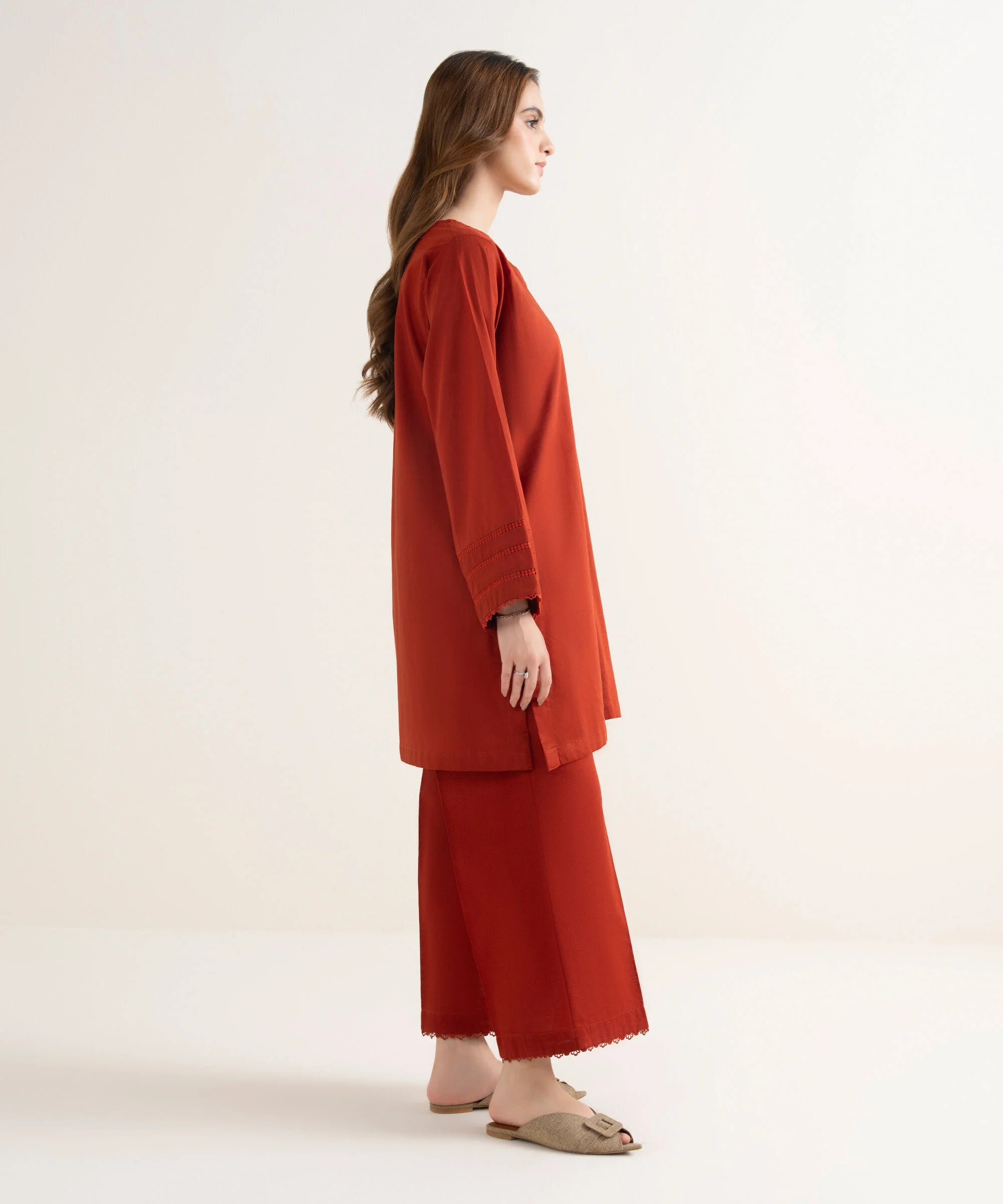 Solid Light Khaddar Shirt