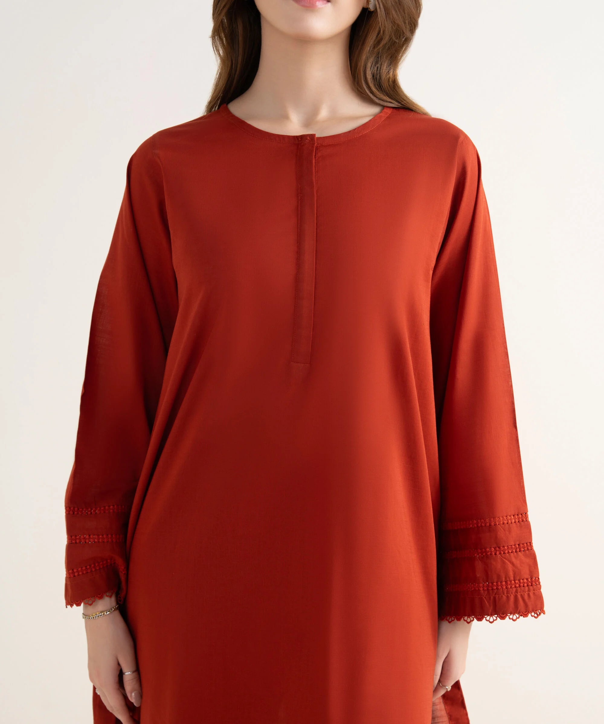 Solid Light Khaddar Shirt